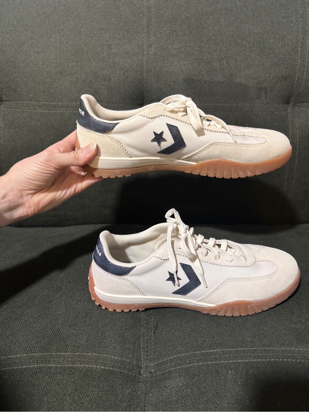 Converse - Run Star Trainer CX. Color: Egret/Black/Honey - Sneakers
